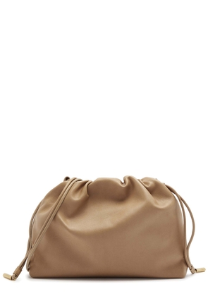 The Row Angy Leather Shoulder bag - Cream