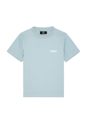 Represent Kids Owner's Club Logo Cotton T-shirt (1-5 Years) - Blue Light