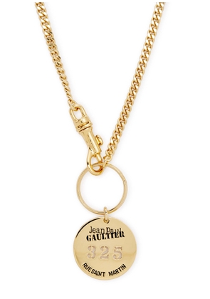 Jean Paul Gaultier 325 Logo Chain Necklace - Gold