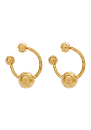 Jean Paul Gaultier The Piercing Hoop Earrings - Gold