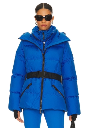 Goldbergh Snowmass Ski Jacket in Blue. Size 40/6.