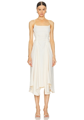 A.L.C. Silvia Dress in Ivory. Size 0, 4, 6, 8.