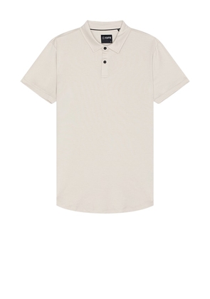 Cuts AO Polo in Taupe. Size M, S, XL/1X.