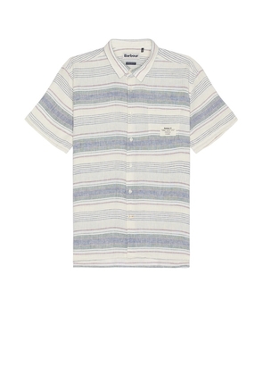 Barbour Crimwell Shirt in White. Size M, S, XL/1X.