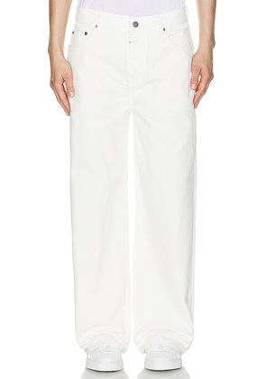 ALLSAINTS Lenny Denim Jean in White. Size 32, 34, 36.