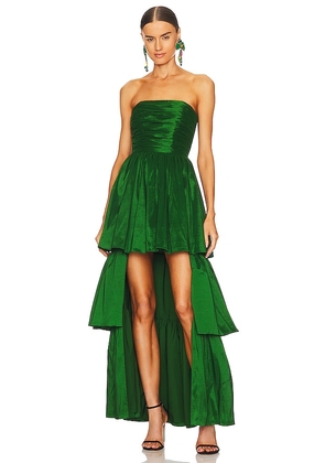Lovers and Friends Michie Maxi Dress in Green. Size XS, XXS.