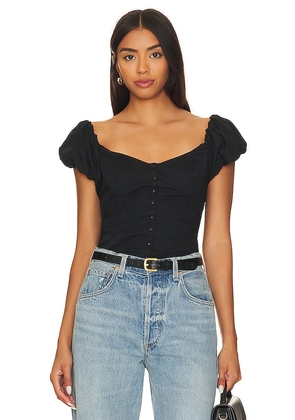 Nation LTD Angel Bubble Sleeve Cami in Black. Size XS.
