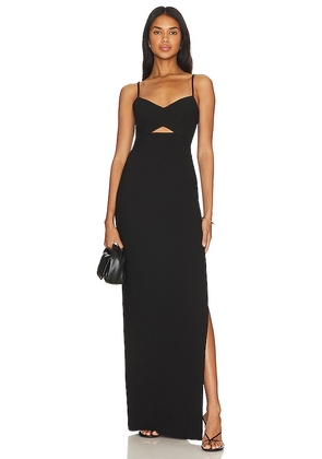 LIKELY Nicolas Gown in Black. Size 4.