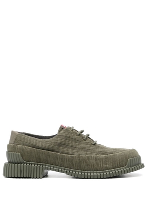 Camper Pix 30mm striped lace-up shoes - Green