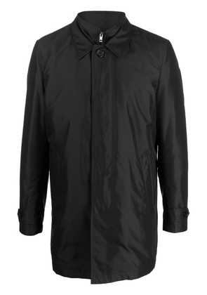Fay lightweight layered coat - Black