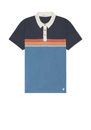 Marine Layer Engineered Stripe Polo in Multi. Size M, S, XL/1X.
