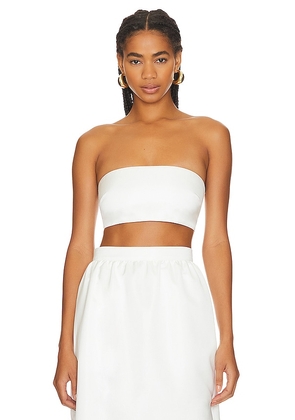 WeWoreWhat Bandeau Top in White. Size 12.