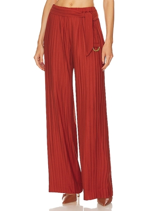 Song of Style Vita Pant in Red. Size L, S, XL, XS, XXS.