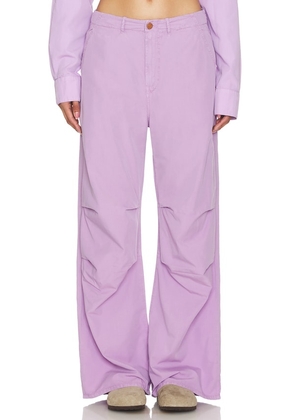 3x1 Friday Flip Pant in Lavender. Size S, XS.