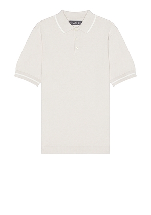 WAO Everyday Luxe Polo in Beige. Size L, S, XL.