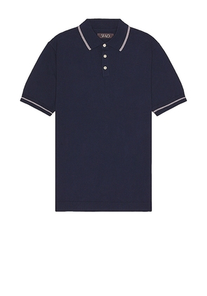 WAO Everyday Luxe Polo in Blue. Size M, S, XL.