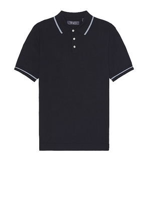 WAO Everyday Luxe Polo in Black. Size M, S, XL.