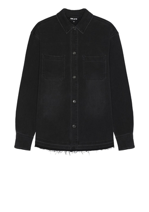 SER.O.YA Alex Shirt in Black. Size M, S, XL.