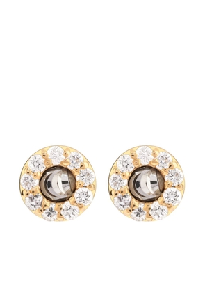 Officina Bernardi 18kt yellow gold Moon Grace diamond earrings