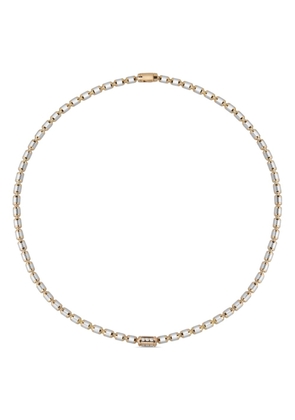 Officina Bernardi 18kt yellow and white gold Lumen diamond necklace