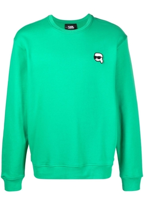 Karl Lagerfeld Ikonik 2.0 long-sleeve sweatshirt - Green