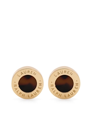 Lauren Ralph Lauren tortoiseshell-effect stud earrings - Gold