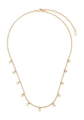 Lauren Ralph Lauren Nk 16' Shaky Cz Frontal pendant necklace - Gold