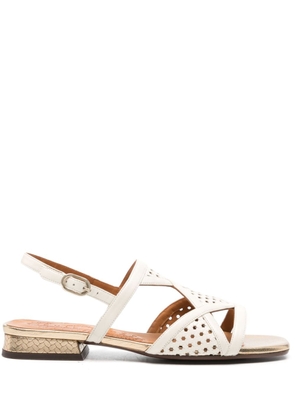 Chie Mihara Tassi leather sandals - Neutrals