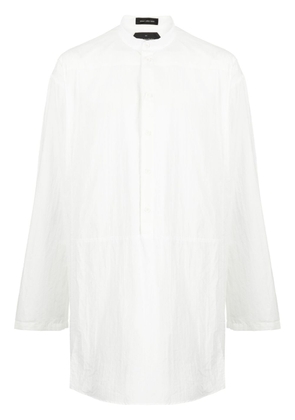 Nicolas Andreas Taralis long-sleeve cotton shirt - White