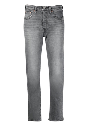 Levi's mid-rise slim-cut jeans - Grey