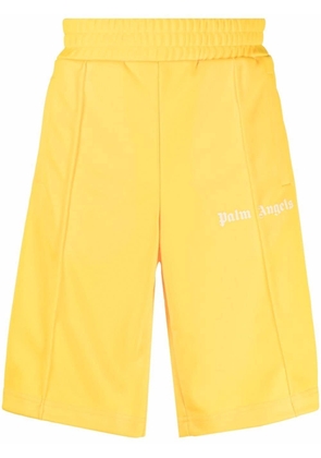 Palm Angels knee-length track shorts - Yellow