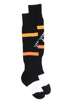 Marcelo Burlon County of Milan AOP Folk Kappa soccer socks - Black