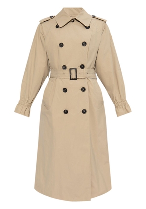 Save The Duck Ember belted trench coat - Neutrals