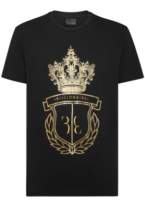 Billionaire logo-print crew-neck T-shirt - Black