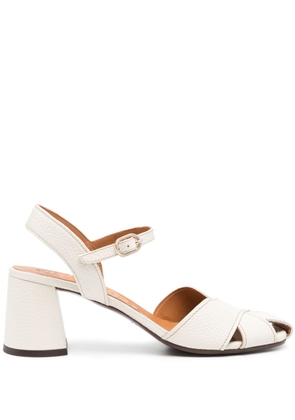 Chie Mihara 75mm Roley leather sandals - White