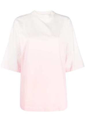 Palm Angels gradient-effect short-sleeve T-shirt - Pink