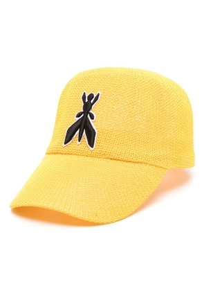 Patrizia Pepe logo-embroidered baseball cap - Yellow