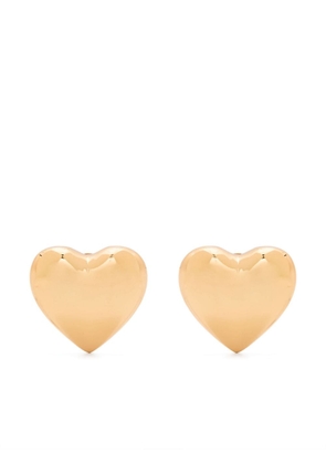 Moschino Pre-Owned pre-owned heart-cut earrings - Gold
