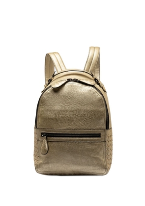 Bottega Veneta Pre-Owned 2012-2023 Intrecciato backpack - Gold