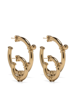 Ermanno Scervino hoop earrings set - Gold