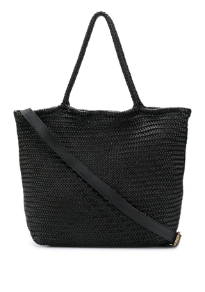 Officine Creative Susan 02 woven bag - Black
