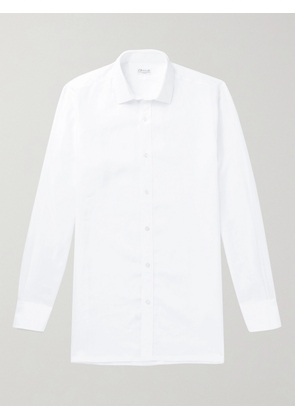 Charvet - Linen Shirt - Men - White - EU 38