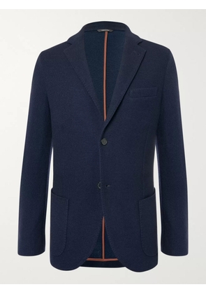 Loro Piana - Navy Slim-Fit Unstructured Cashmere and Virgin Wool-Blend Blazer - Men - Blue - IT 46