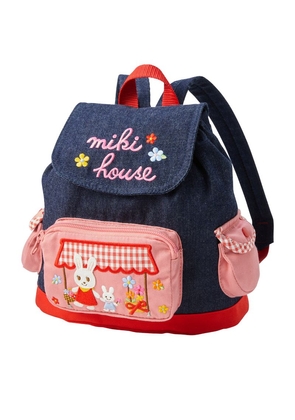Miki House Embroidered Backpack