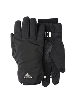 Prada Re-Nylon Triangle Gloves