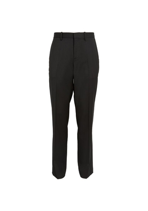 Helmut Lang Wool Straight Tailored Trousers