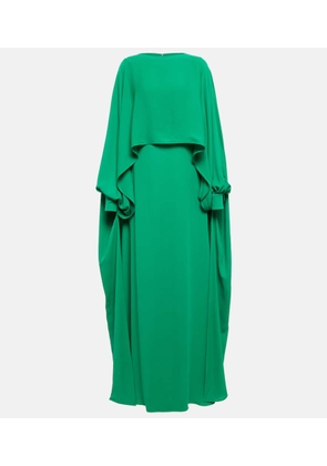Valentino Caped cady couture gown