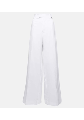 Vetements High-rise cotton pants