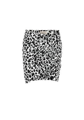 Alexandre Vauthier Animal-print stretch-jersey miniskirt