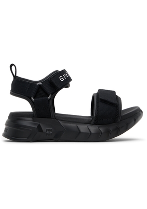 Givenchy Kids Black Marshmallow Sandals